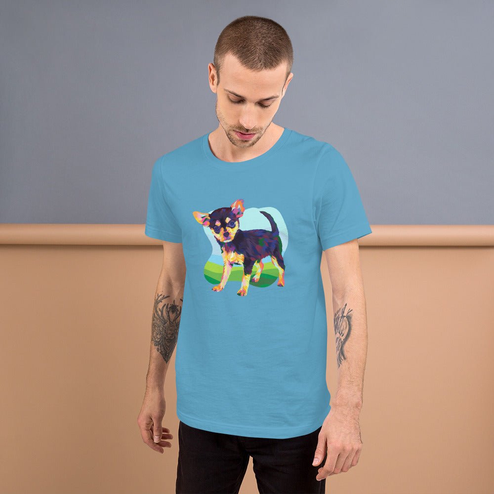 Black and Tan Chihuahua T-Shirt - DoggyLoveandMore