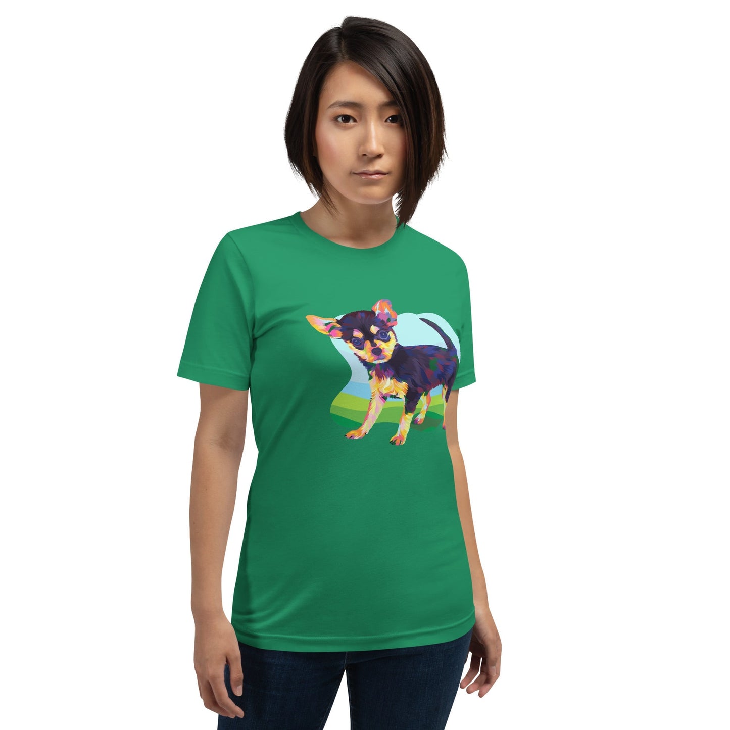 Black and Tan Chihuahua T-Shirt - DoggyLoveandMore