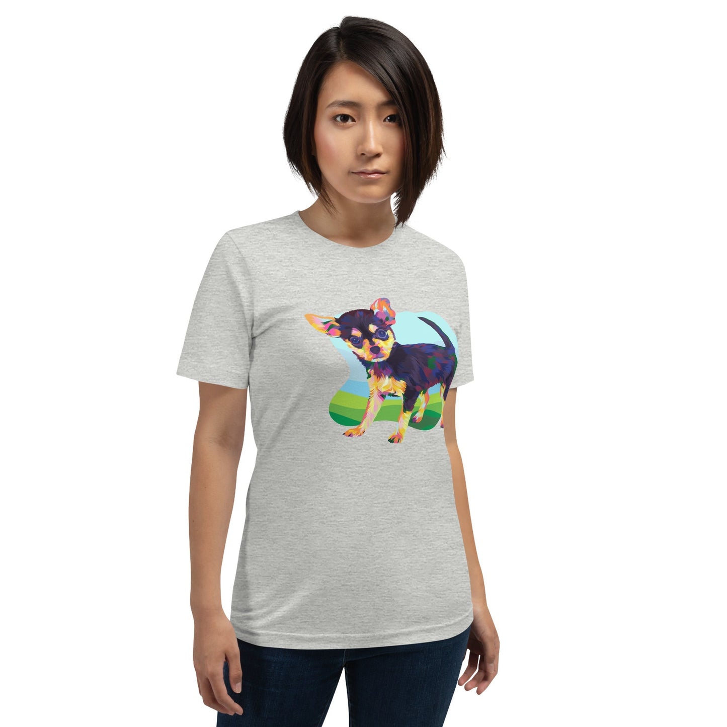 Black and Tan Chihuahua T-Shirt - DoggyLoveandMore