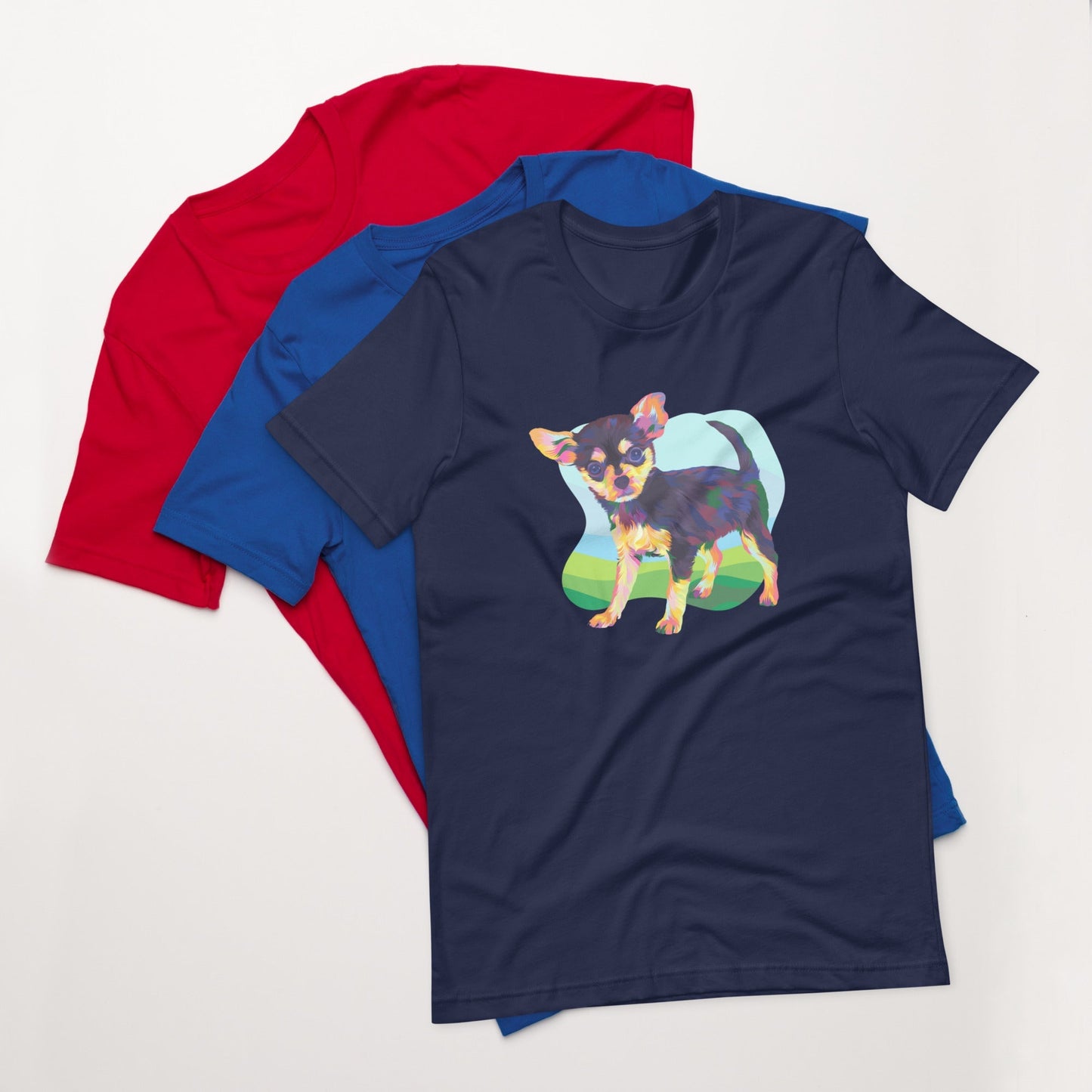 Black and Tan Chihuahua T-Shirt - DoggyLoveandMore