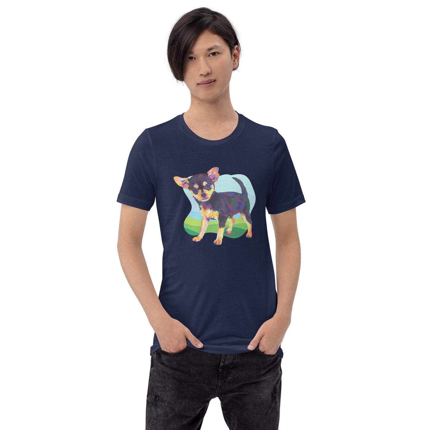 Black and Tan Chihuahua T-Shirt - DoggyLoveandMore