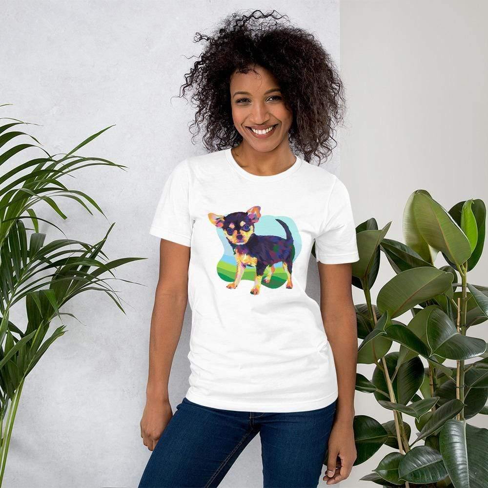 Black and Tan Chihuahua T-Shirt - DoggyLoveandMore