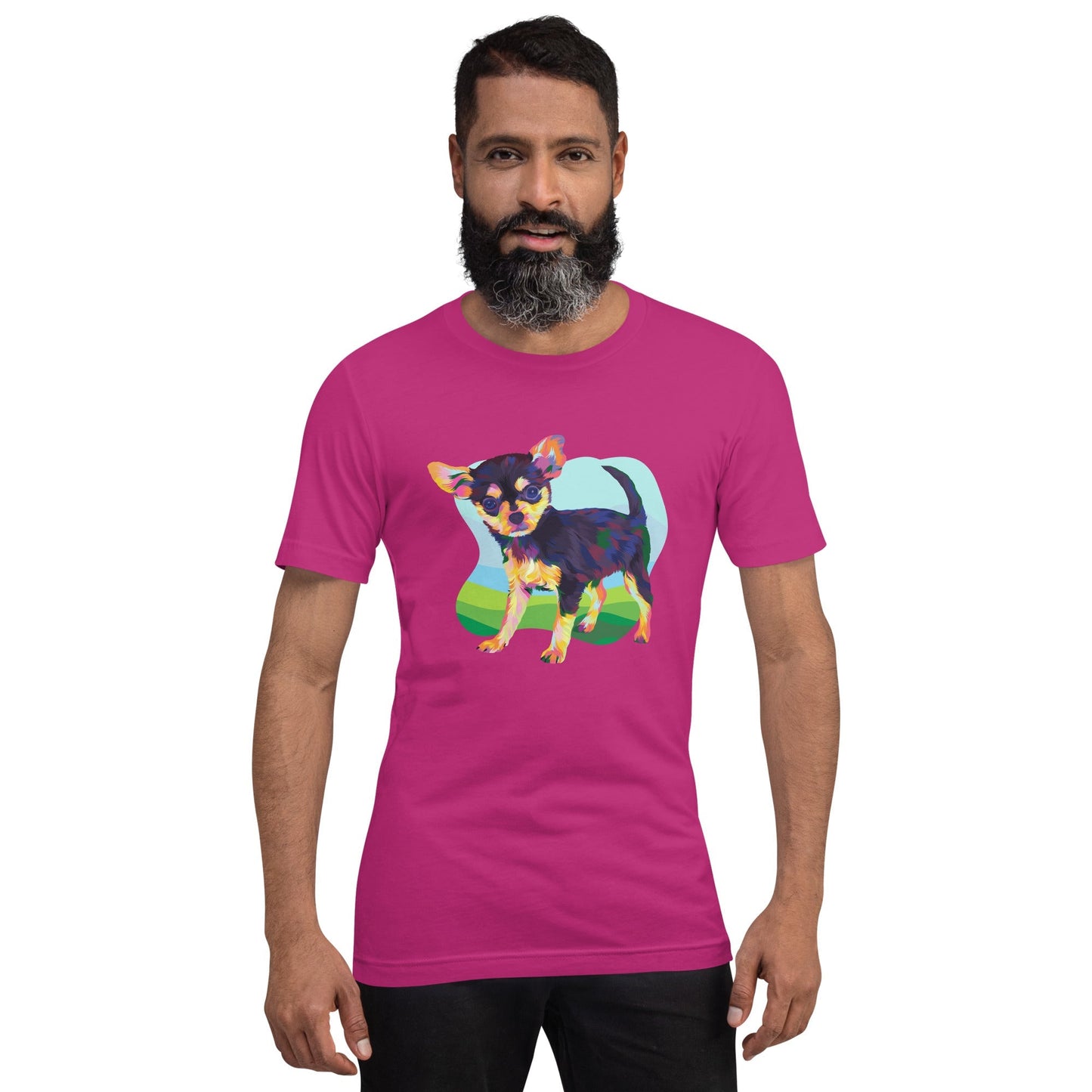 Black and Tan Chihuahua T-Shirt - DoggyLoveandMore