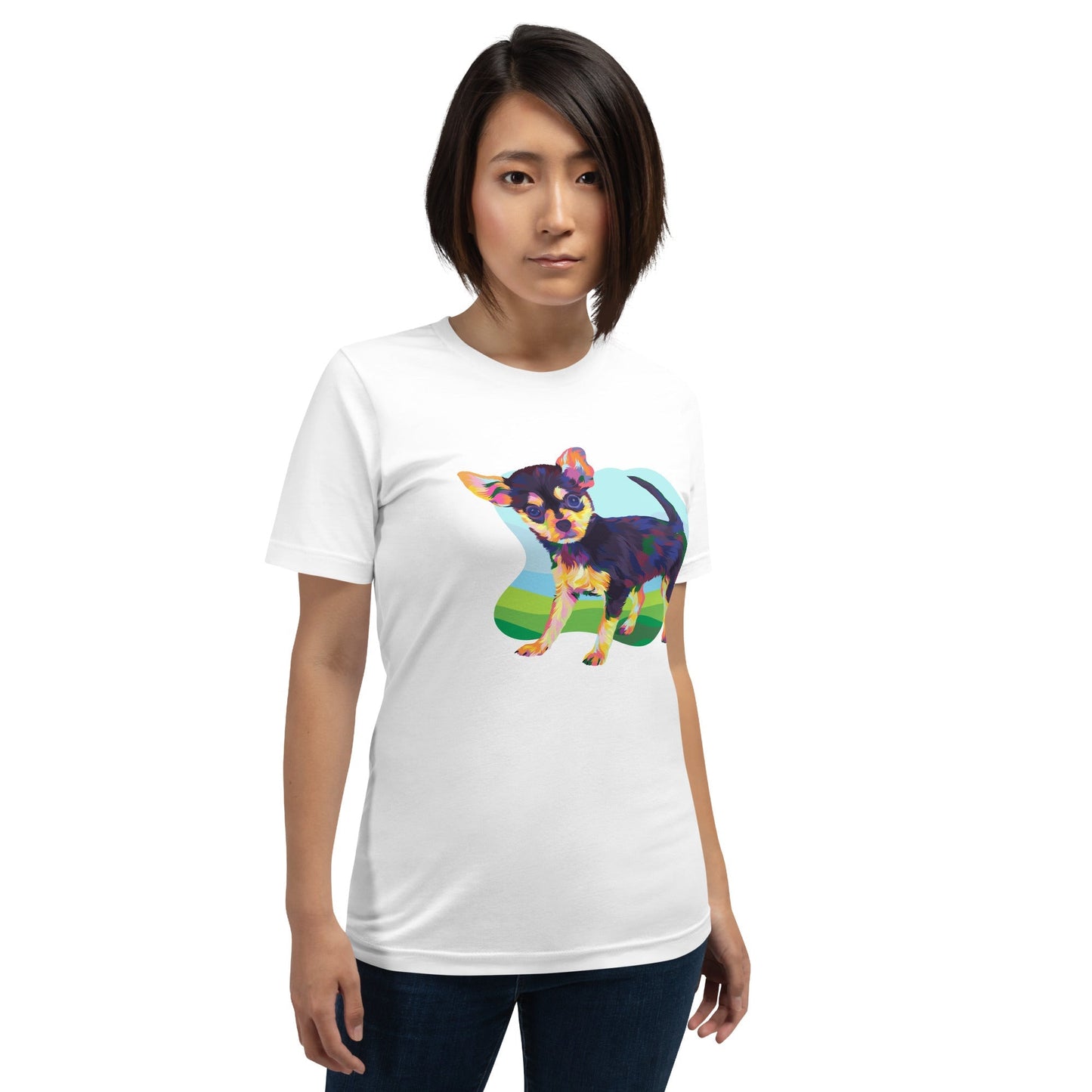 Black and Tan Chihuahua T-Shirt - DoggyLoveandMore