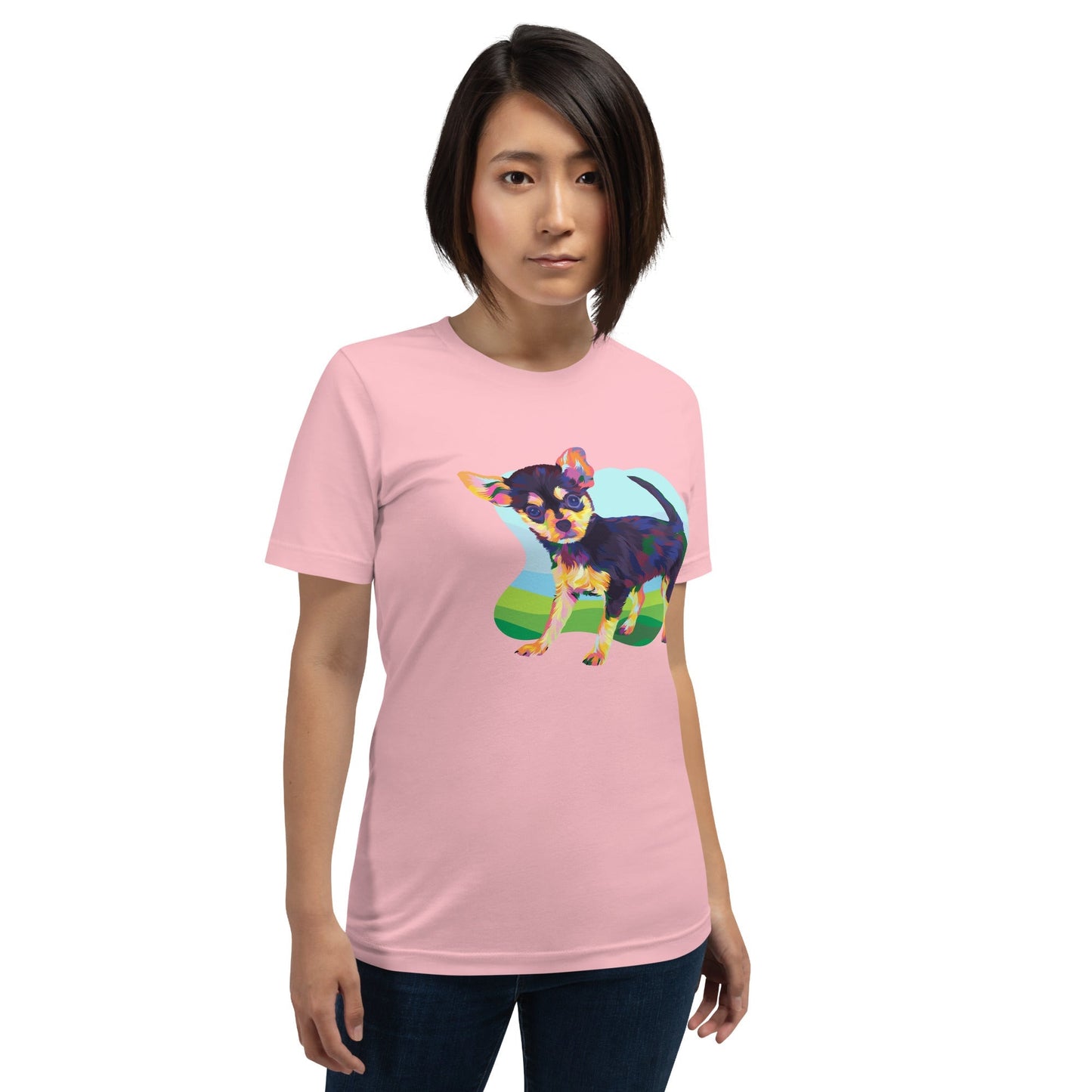 Black and Tan Chihuahua T-Shirt - DoggyLoveandMore