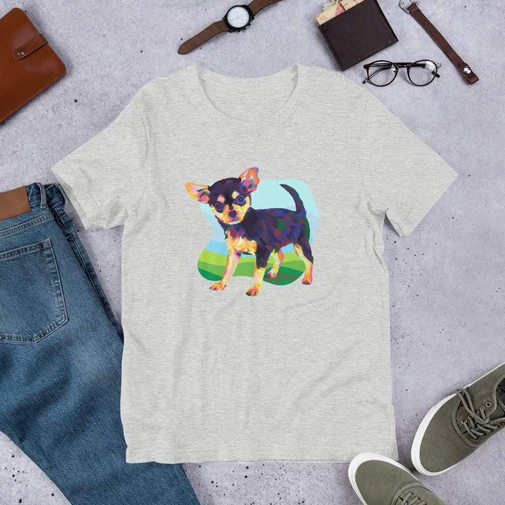 Black and Tan Chihuahua T-Shirt - DoggyLoveandMore