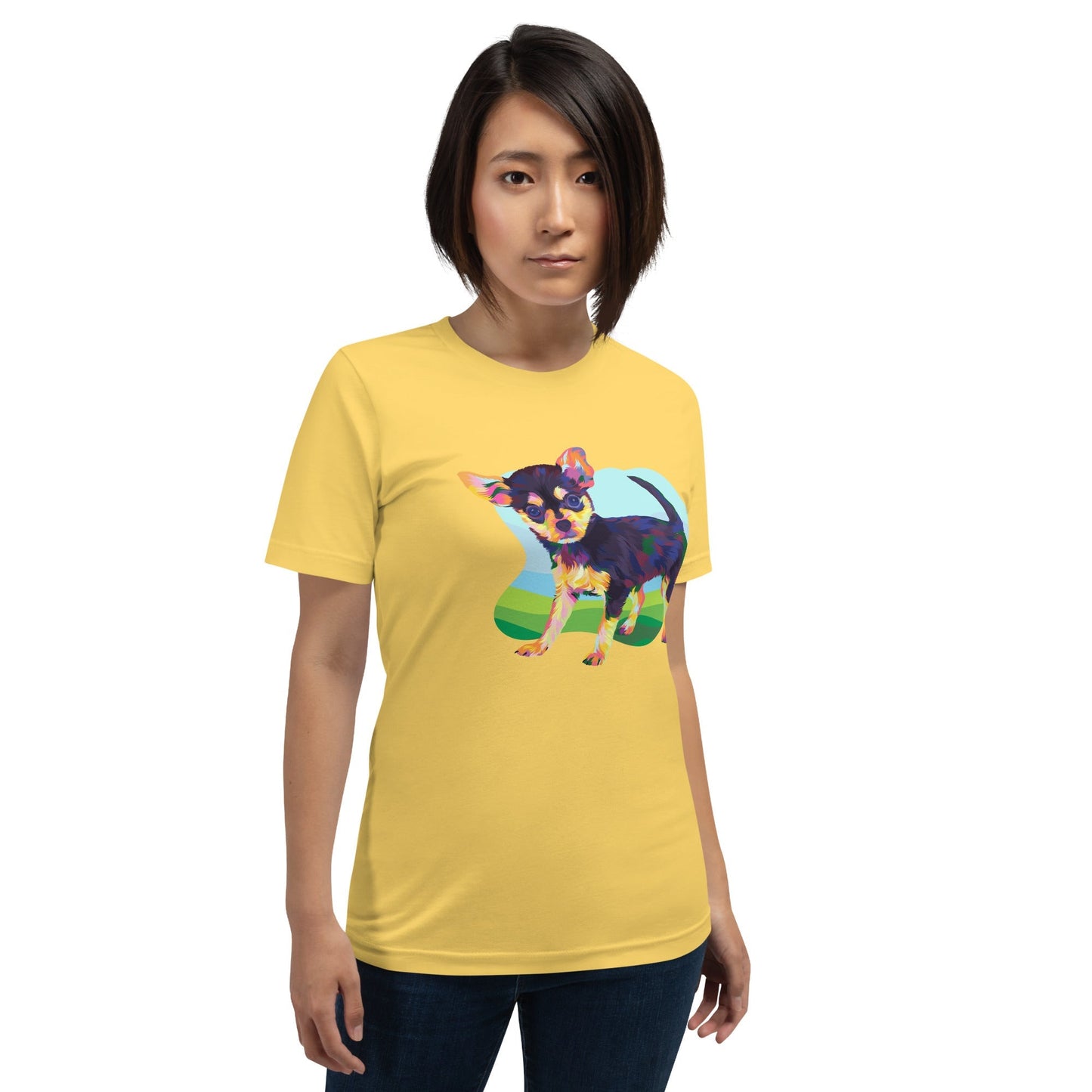Black and Tan Chihuahua T-Shirt - DoggyLoveandMore