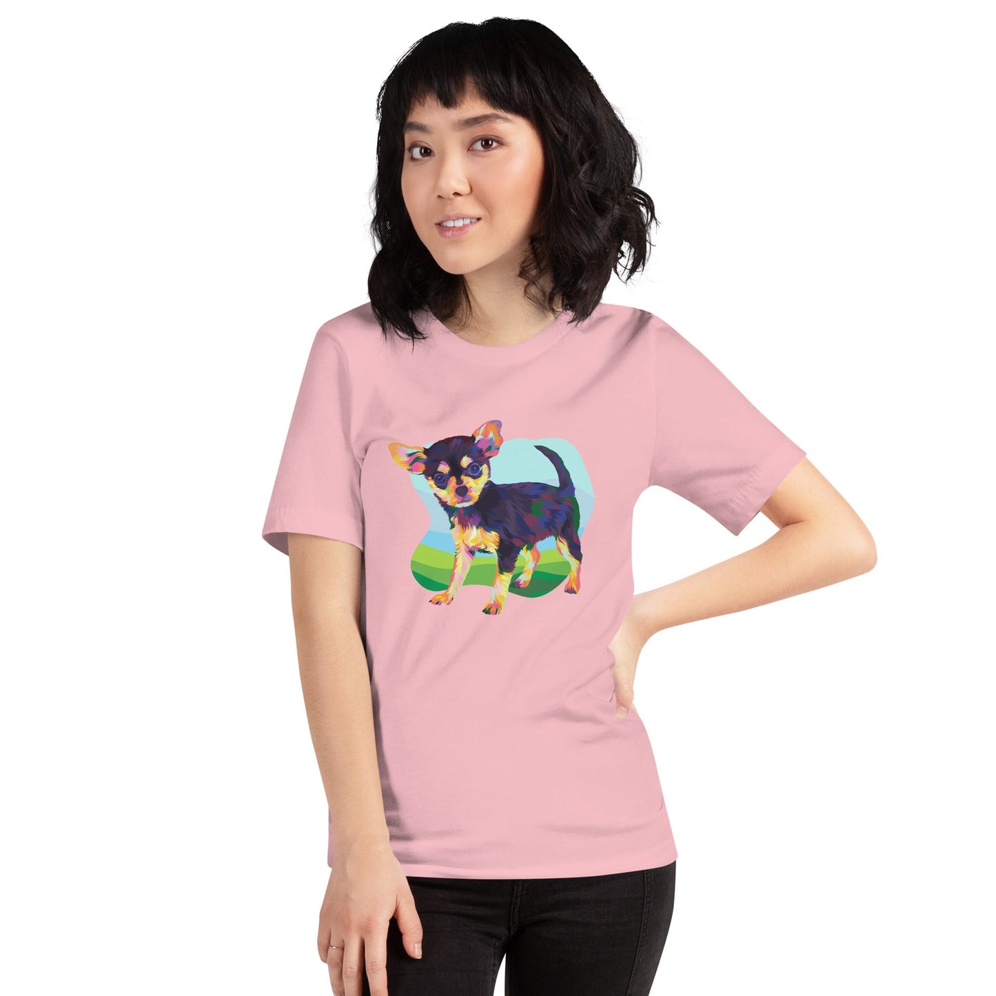 Black and Tan Chihuahua T-Shirt - DoggyLoveandMore