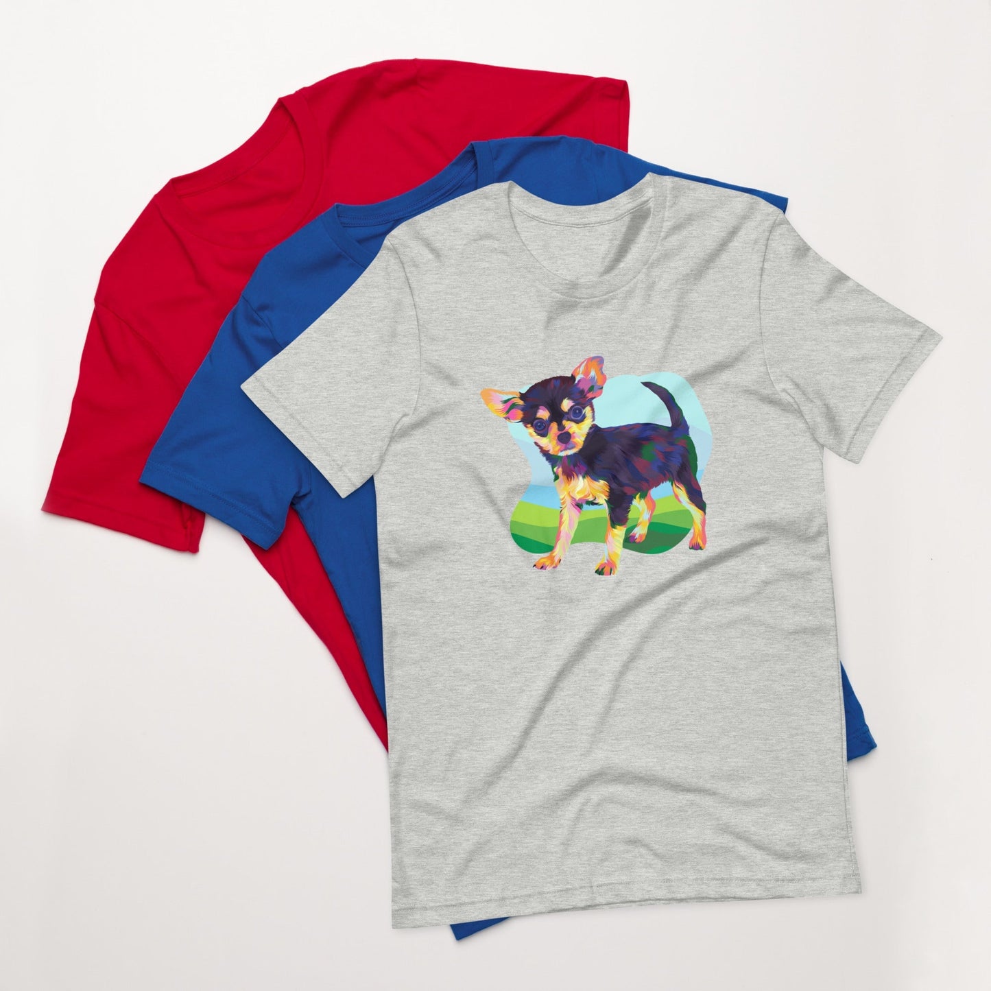 Black and Tan Chihuahua T-Shirt - DoggyLoveandMore