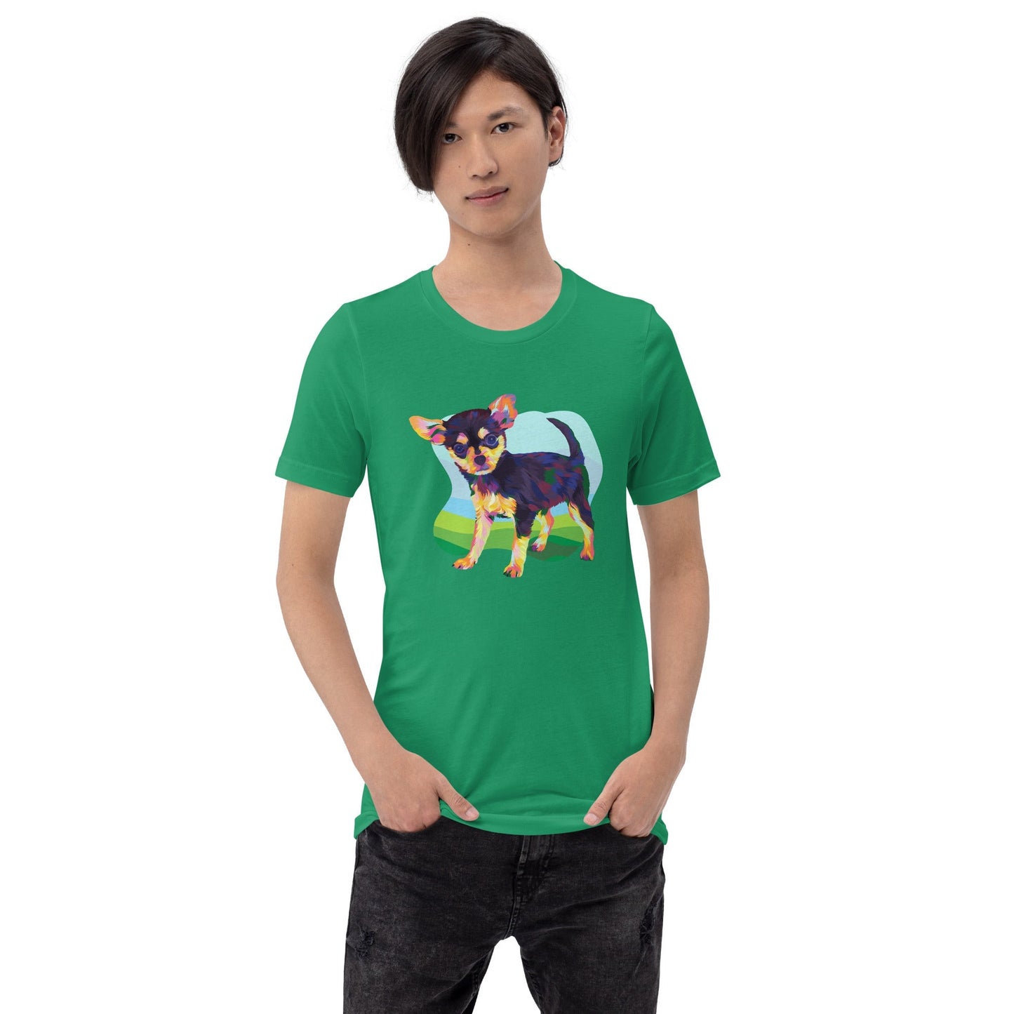 Black and Tan Chihuahua T-Shirt - DoggyLoveandMore