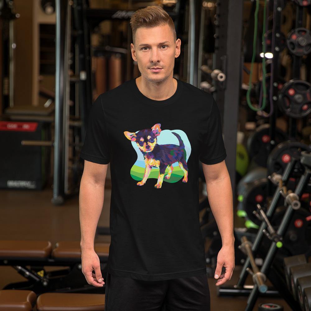 Black and Tan Chihuahua T-Shirt - DoggyLoveandMore