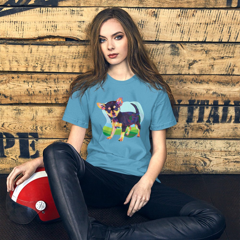 Black and Tan Chihuahua T-Shirt - DoggyLoveandMore