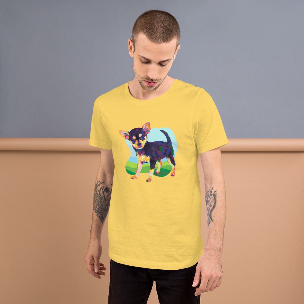 Black and Tan Chihuahua T-Shirt - DoggyLoveandMore