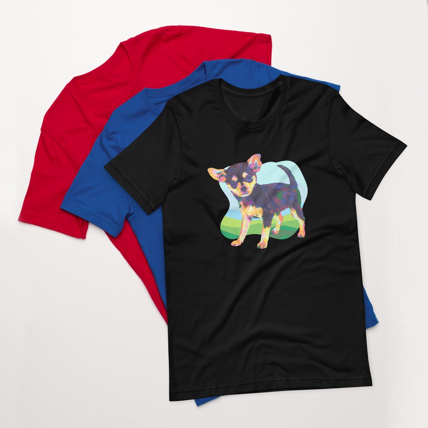 Black and Tan Chihuahua T-Shirt - DoggyLoveandMore