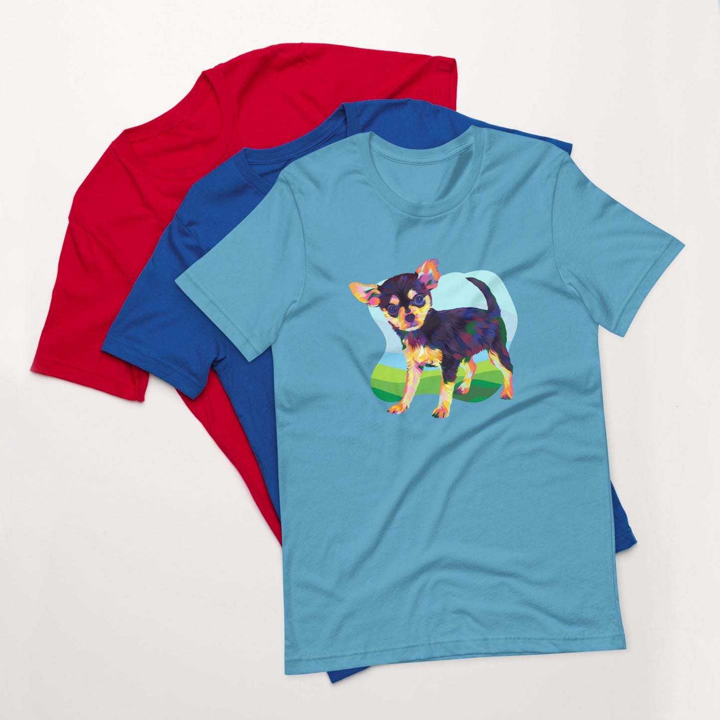 Black and Tan Chihuahua T-Shirt - DoggyLoveandMore
