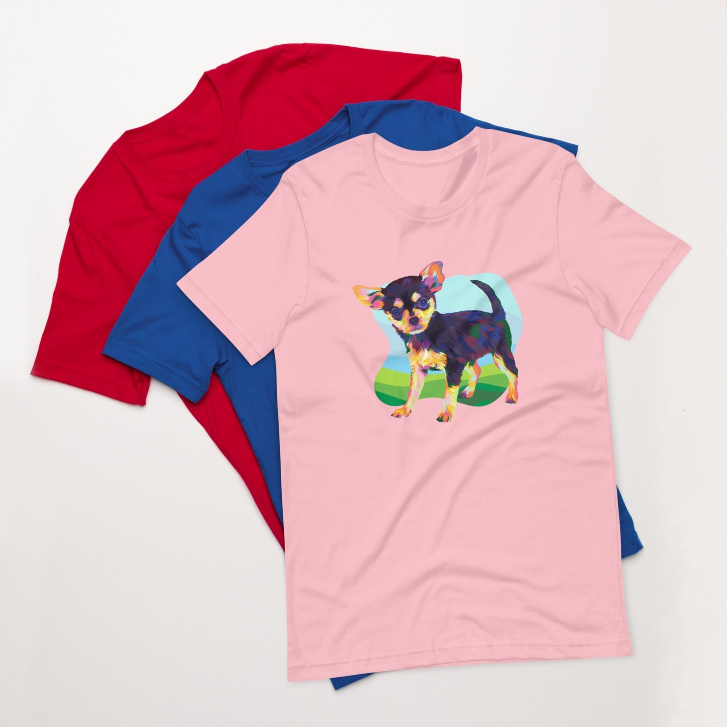 Black and Tan Chihuahua T-Shirt - DoggyLoveandMore