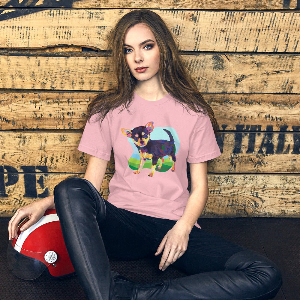 Black and Tan Chihuahua T-Shirt - DoggyLoveandMore