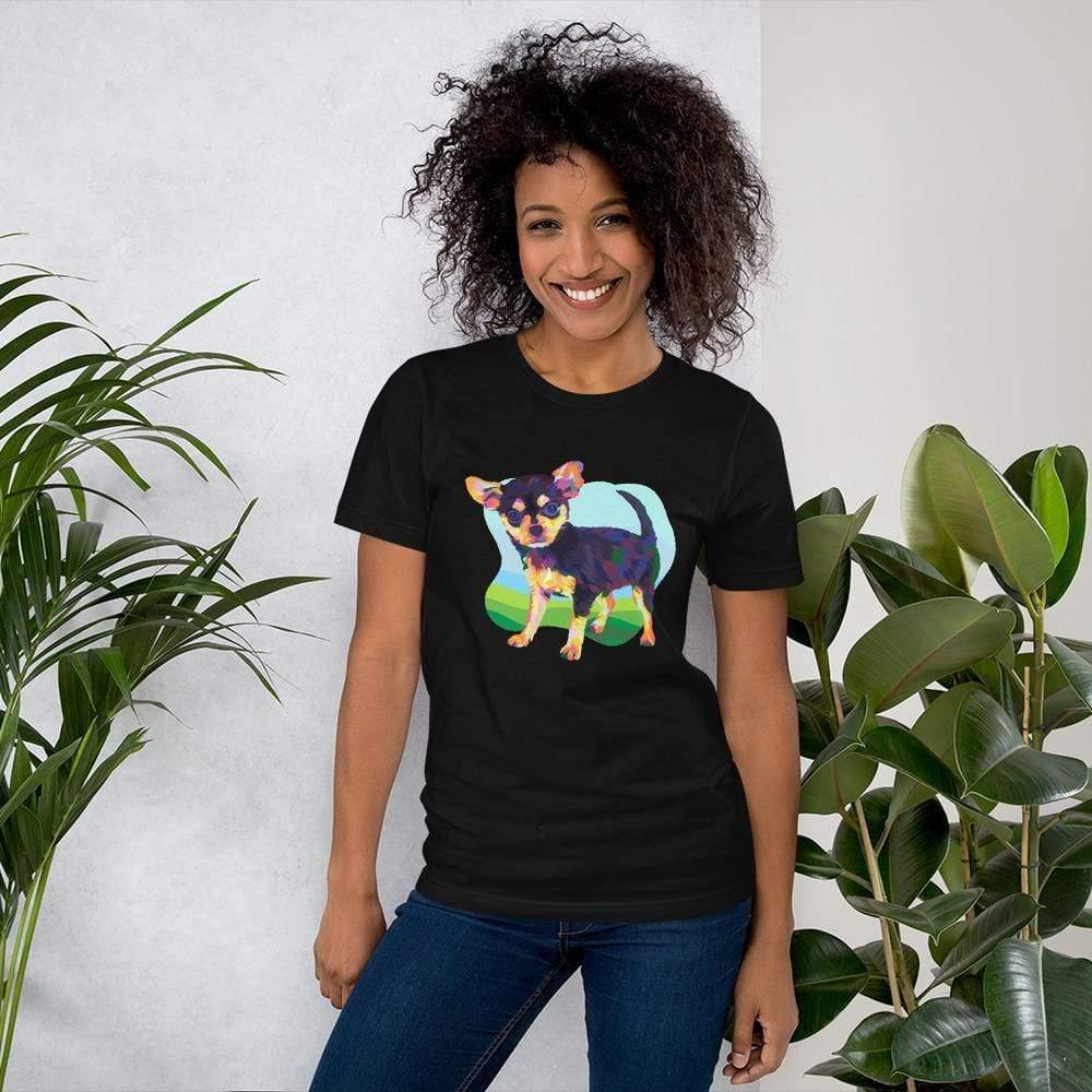 Black and Tan Chihuahua T-Shirt - DoggyLoveandMore