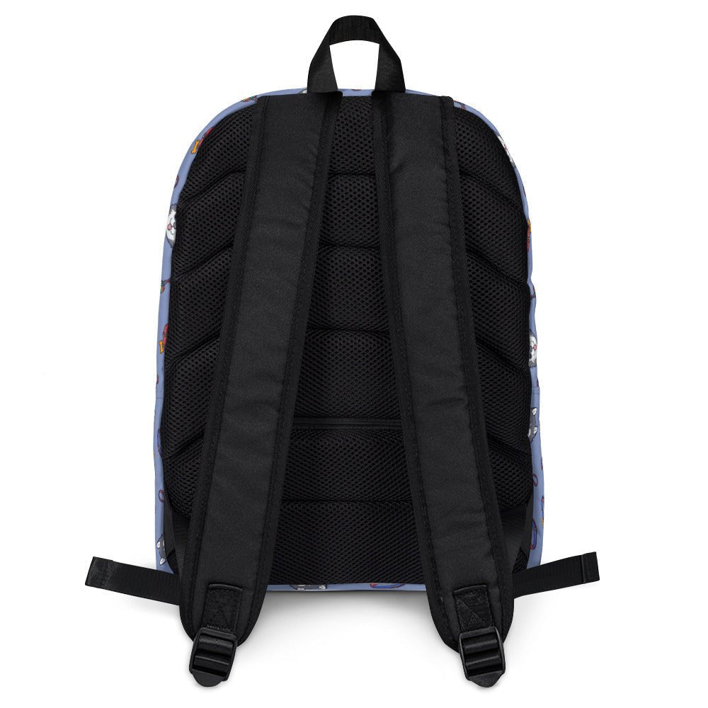 Blue Kids Backpack - DoggyLoveandMore