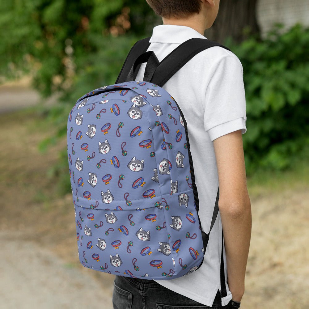 Blue Kids Backpack - DoggyLoveandMore