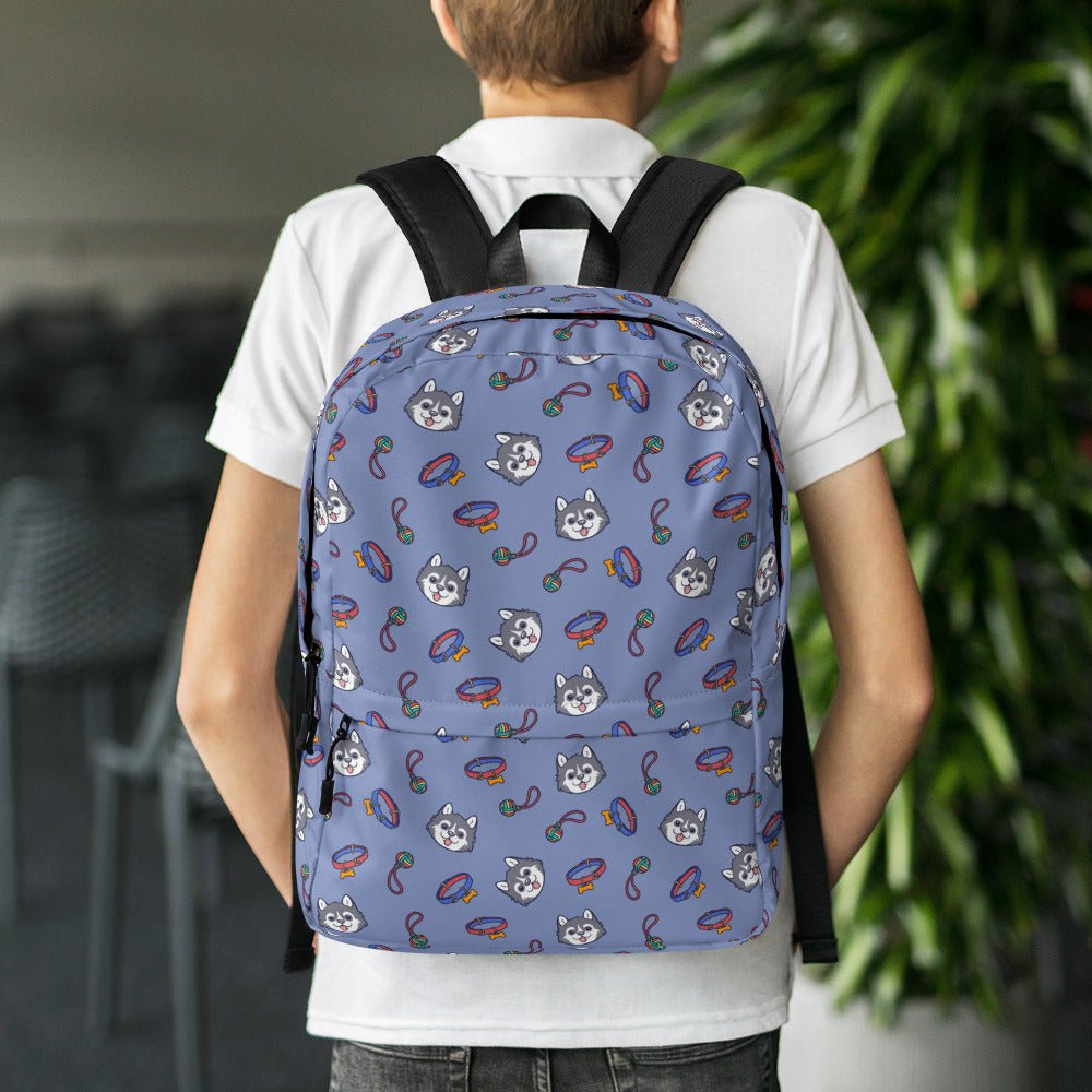 Blue Kids Backpack - DoggyLoveandMore