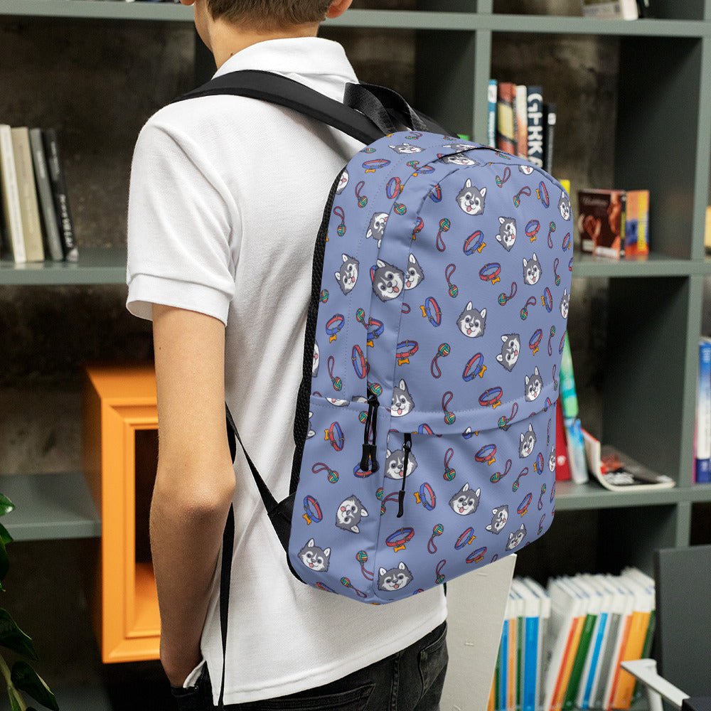 Blue Kids Backpack - DoggyLoveandMore