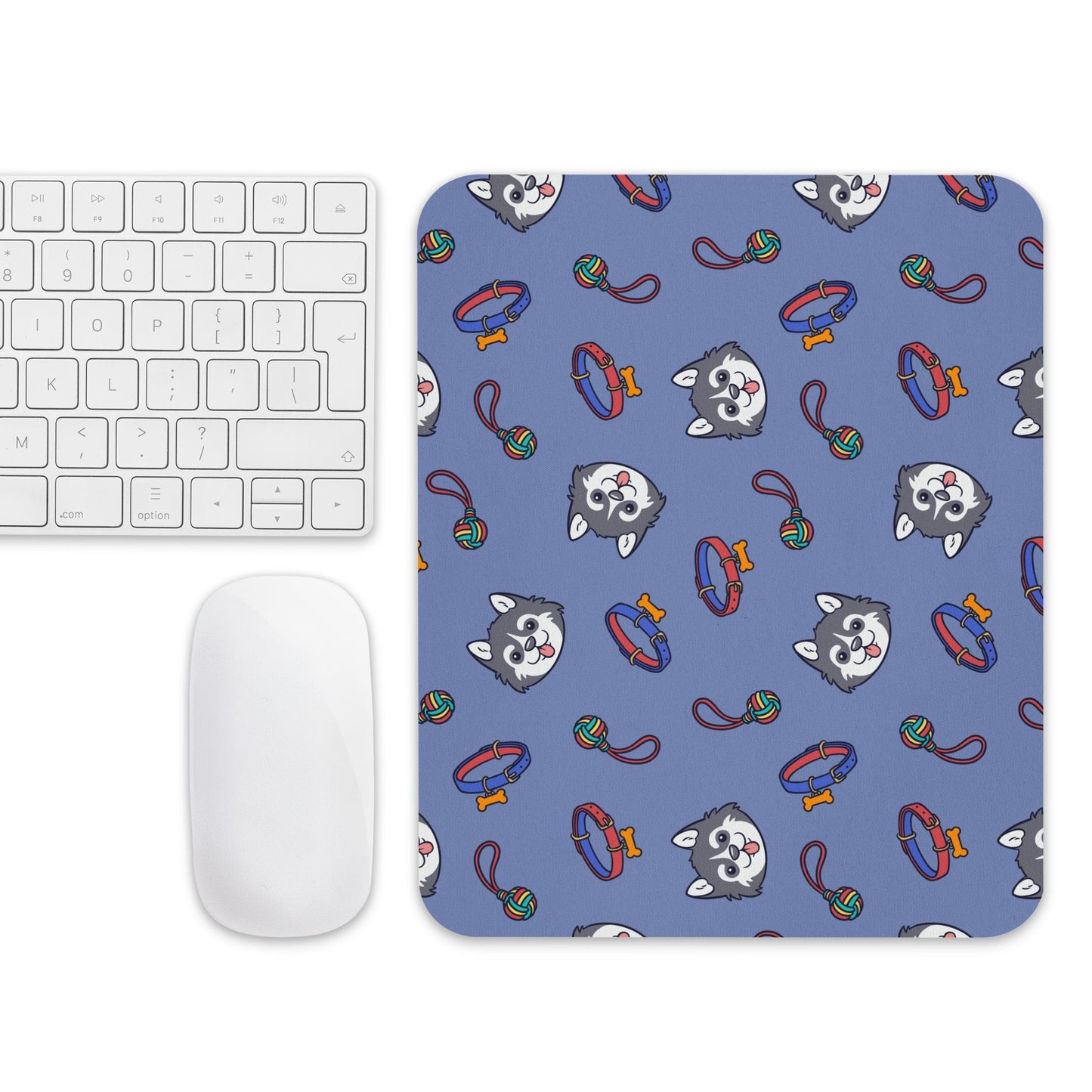 Blue Kids Mouse Pad - DoggyLoveandMore