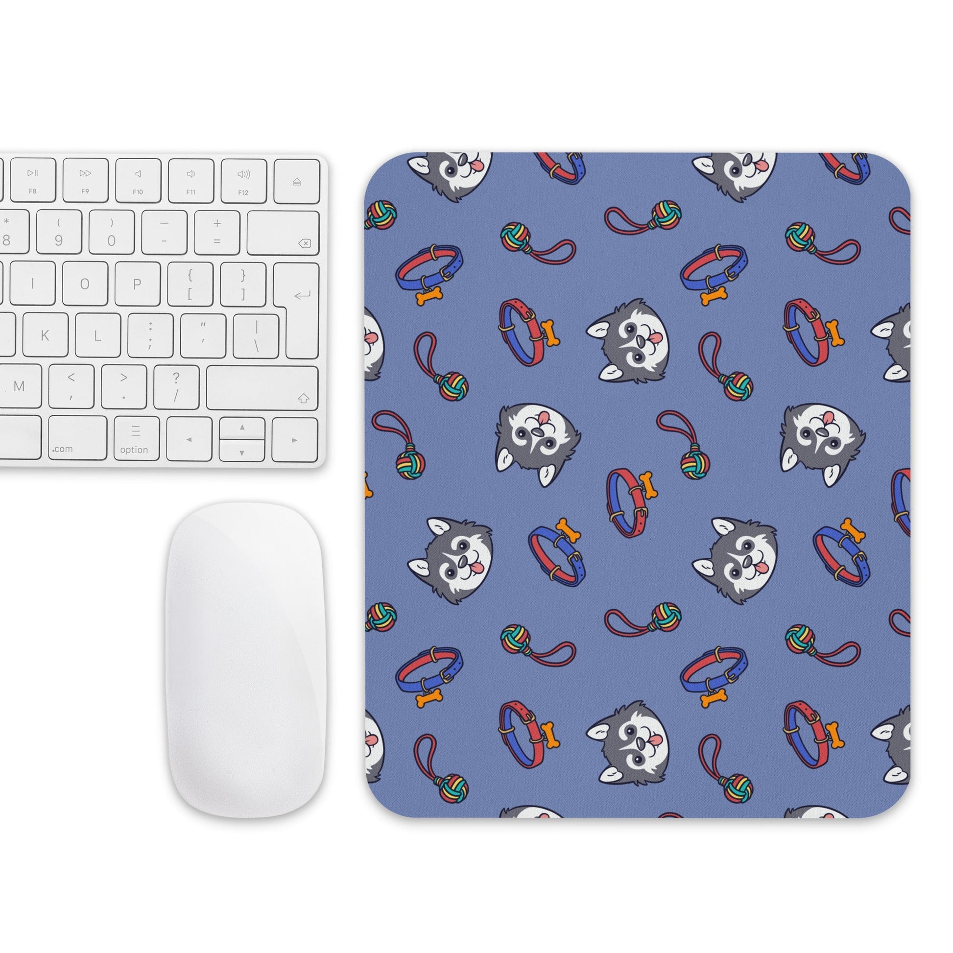 Blue Kids Mouse Pad - DoggyLoveandMore