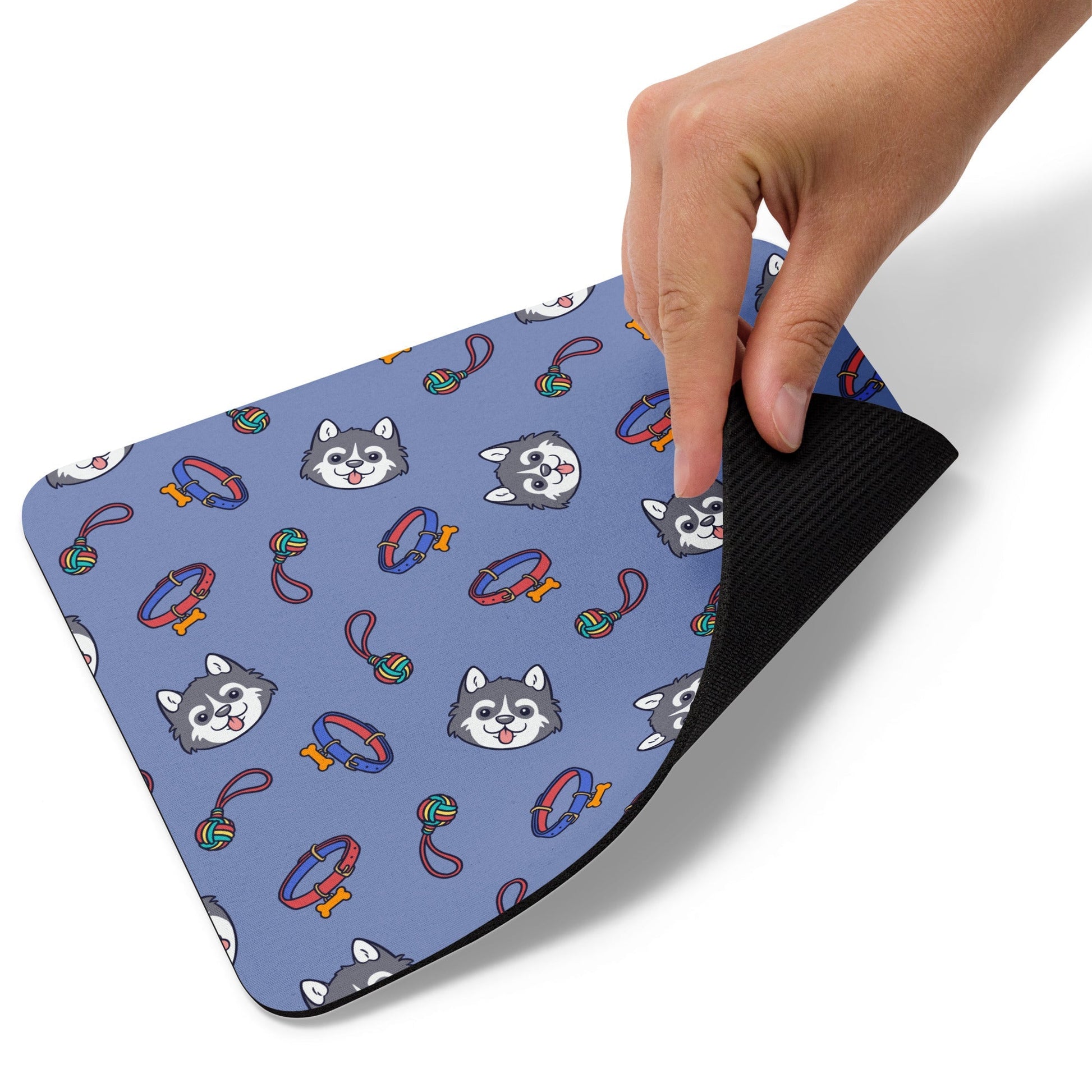 Blue Kids Mouse Pad - DoggyLoveandMore