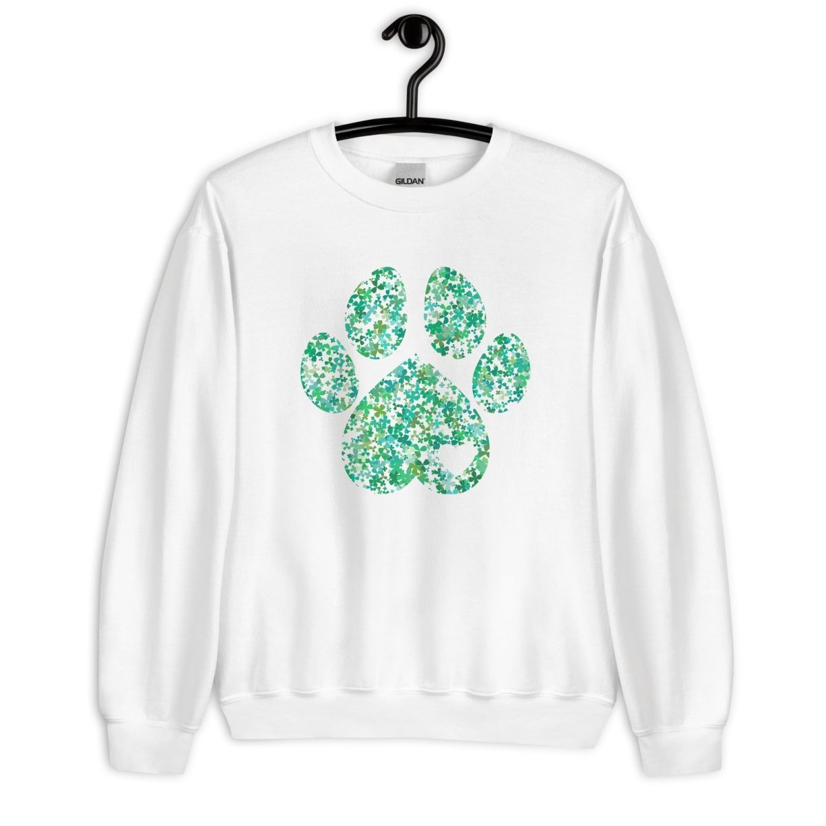 Clover Leaf Dog Paw Sweatshirt - DoggyLoveandMore