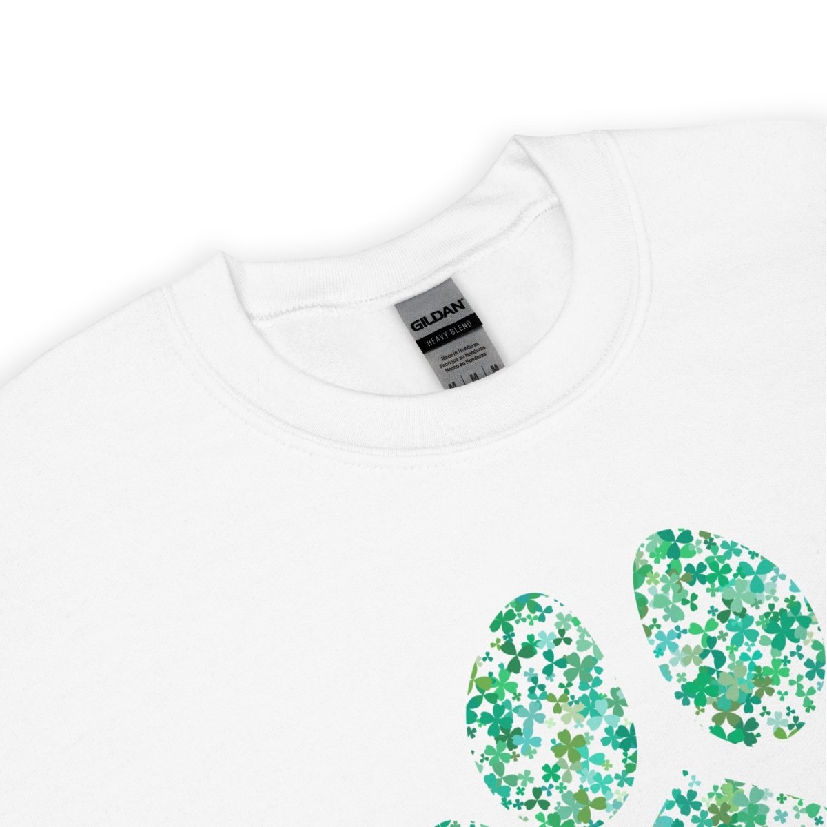 Clover Leaf Dog Paw Sweatshirt - DoggyLoveandMore