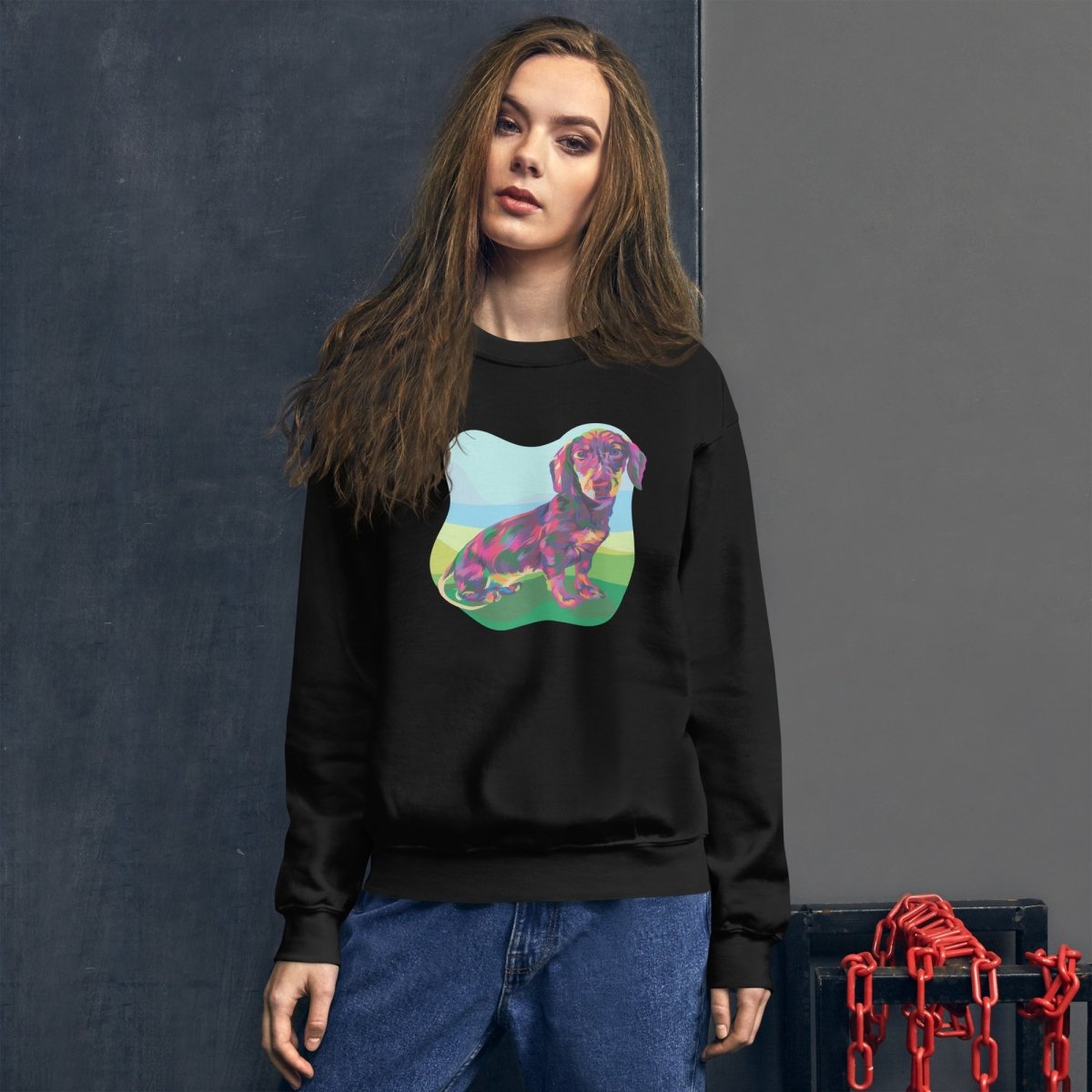 Dachshund Dog Sweatshirt - DoggyLoveandMore