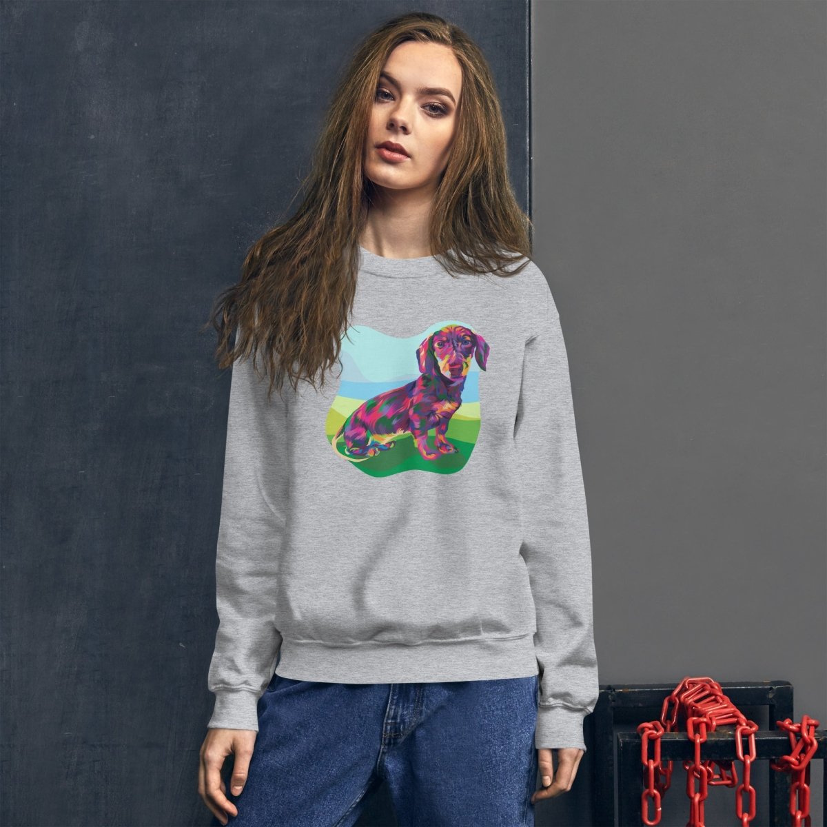 Dachshund Dog Sweatshirt - DoggyLoveandMore