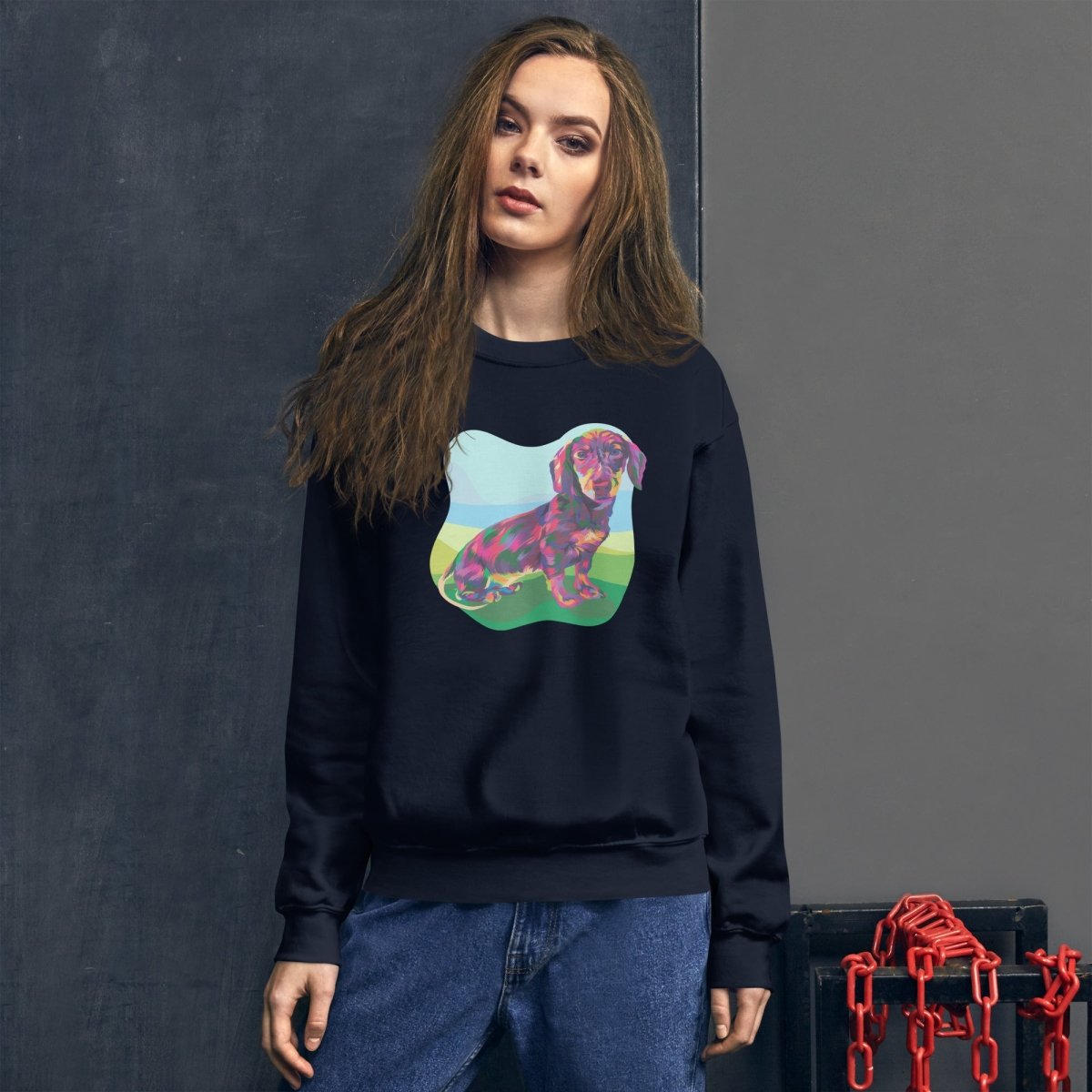 Dachshund Dog Sweatshirt - DoggyLoveandMore