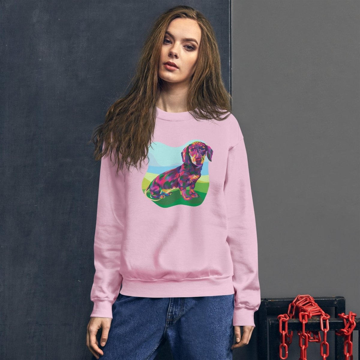 Dachshund Dog Sweatshirt - DoggyLoveandMore