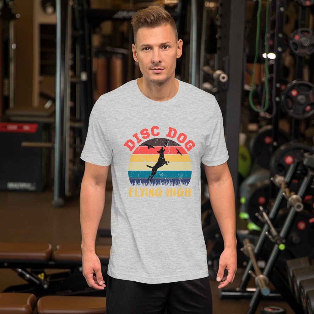 Disc Dog Graphic T-Shirt - DoggyLoveandMore