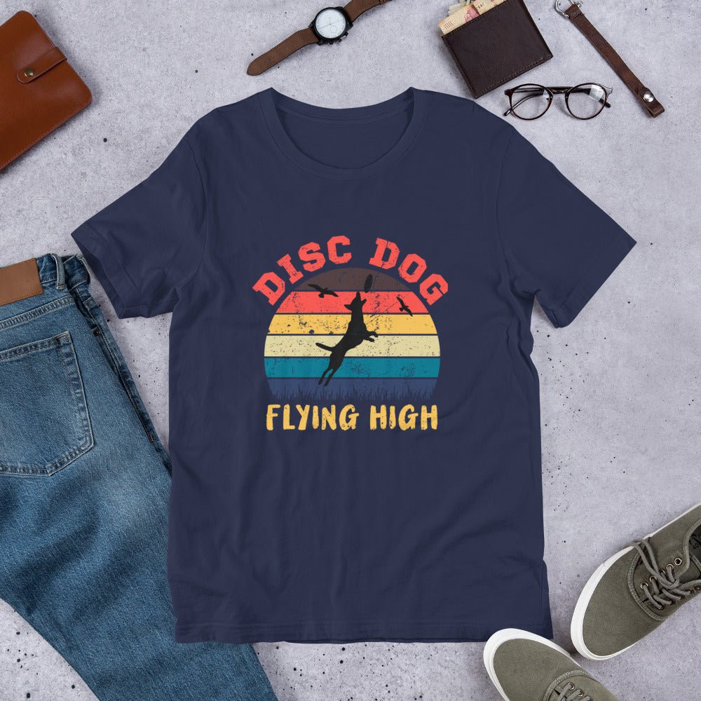 Disc Dog Graphic T-Shirt - DoggyLoveandMore