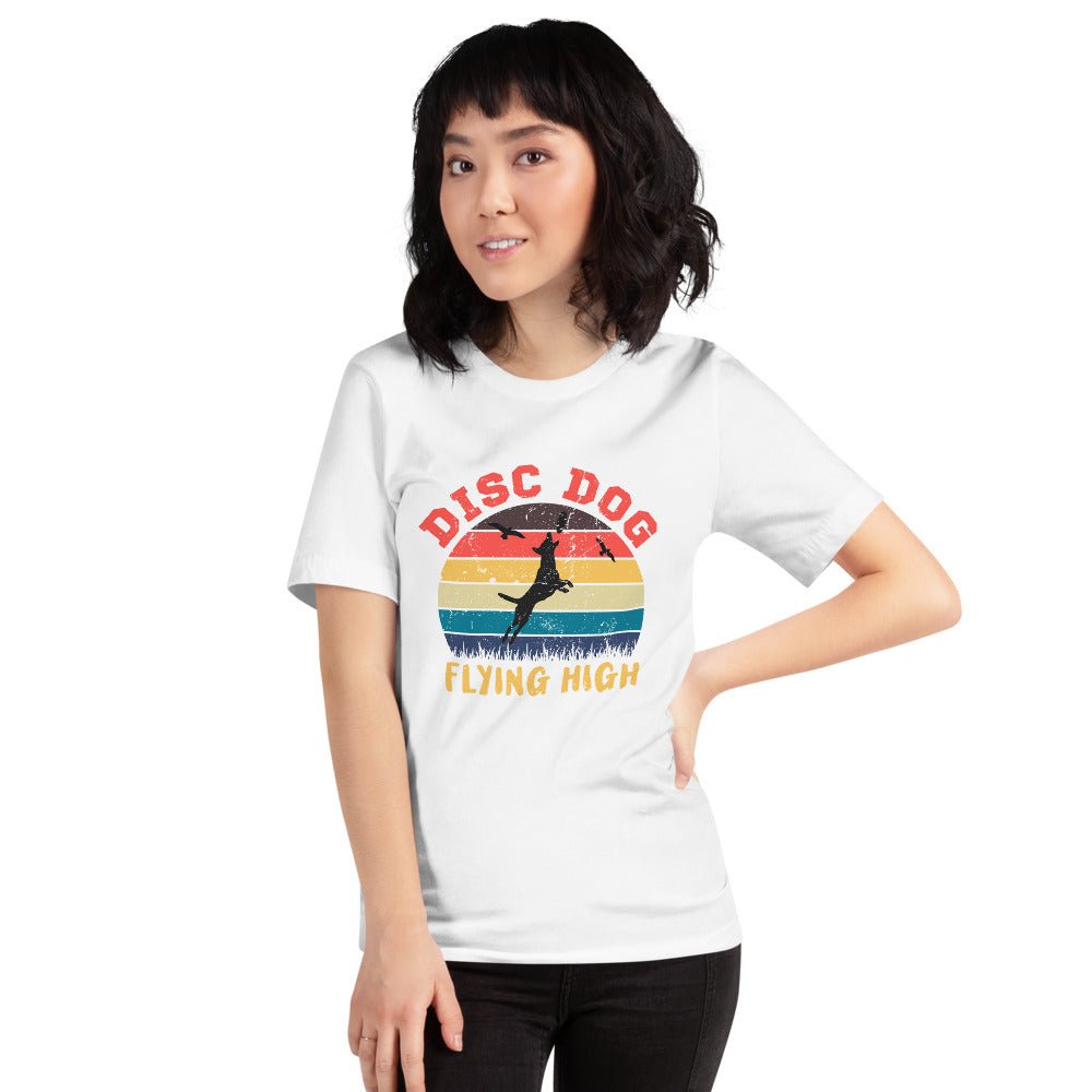 Disc Dog Graphic T-Shirt - DoggyLoveandMore