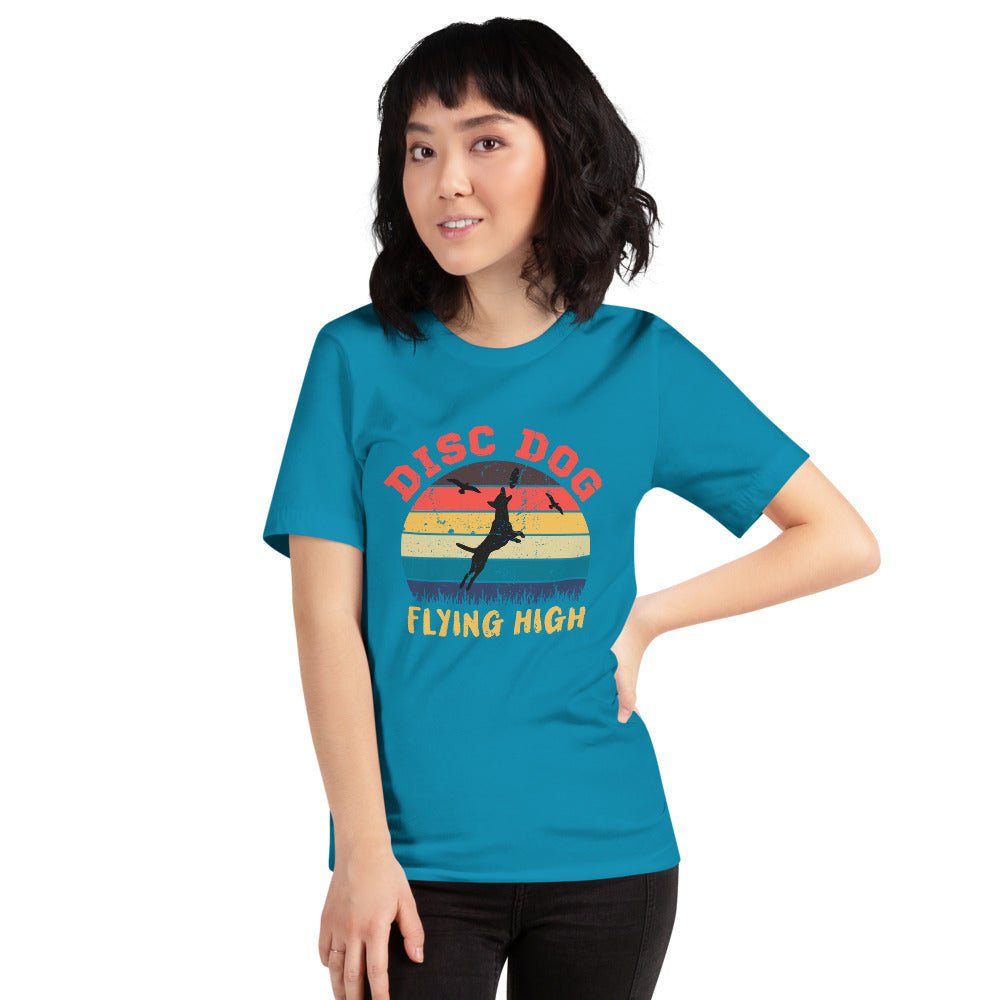 Disc Dog Graphic T-Shirt - DoggyLoveandMore