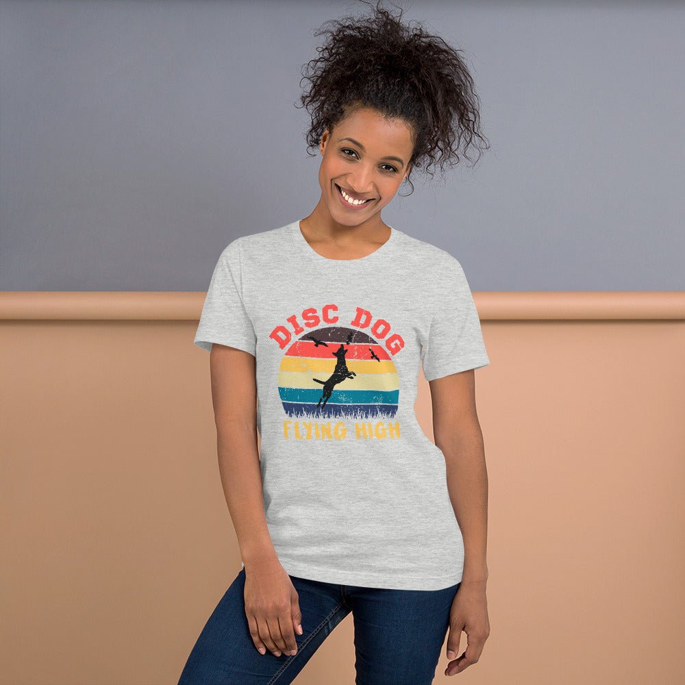 Disc Dog Graphic T-Shirt - DoggyLoveandMore