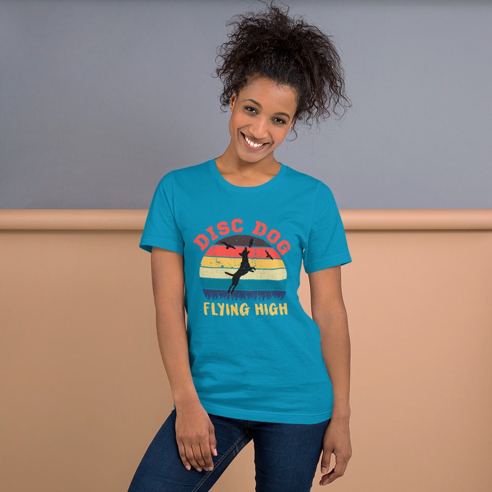 Disc Dog Graphic T-Shirt - DoggyLoveandMore