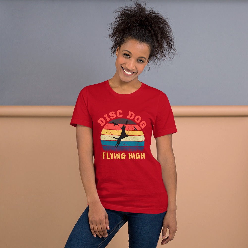 Disc Dog Graphic T-Shirt - DoggyLoveandMore