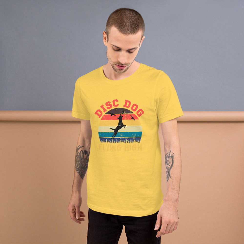 Disc Dog Graphic T-Shirt - DoggyLoveandMore