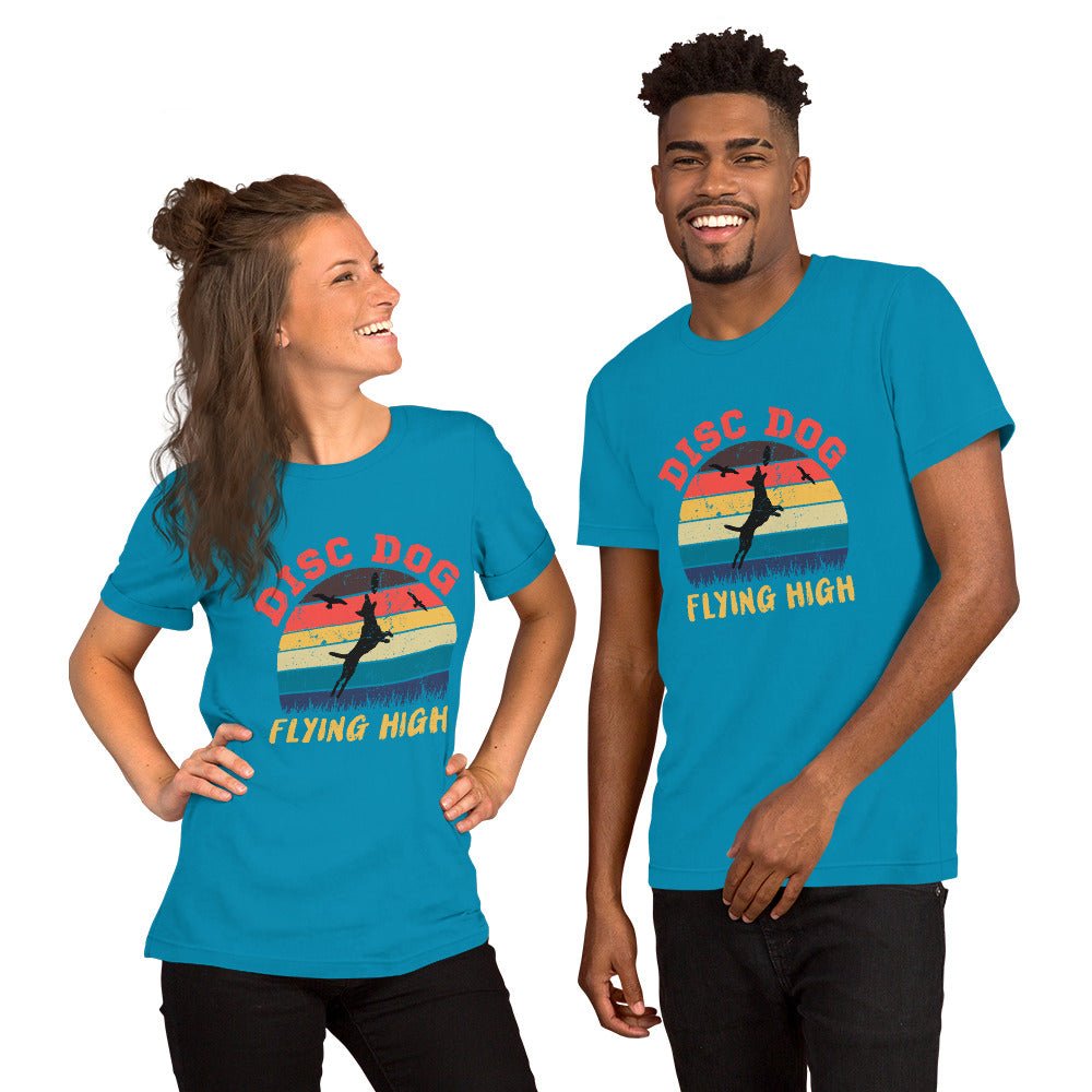 Disc Dog Graphic T-Shirt - DoggyLoveandMore