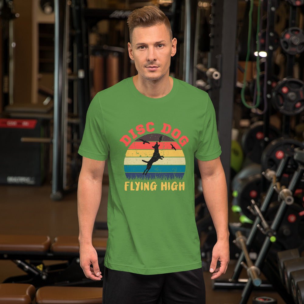 Disc Dog Graphic T-Shirt - DoggyLoveandMore