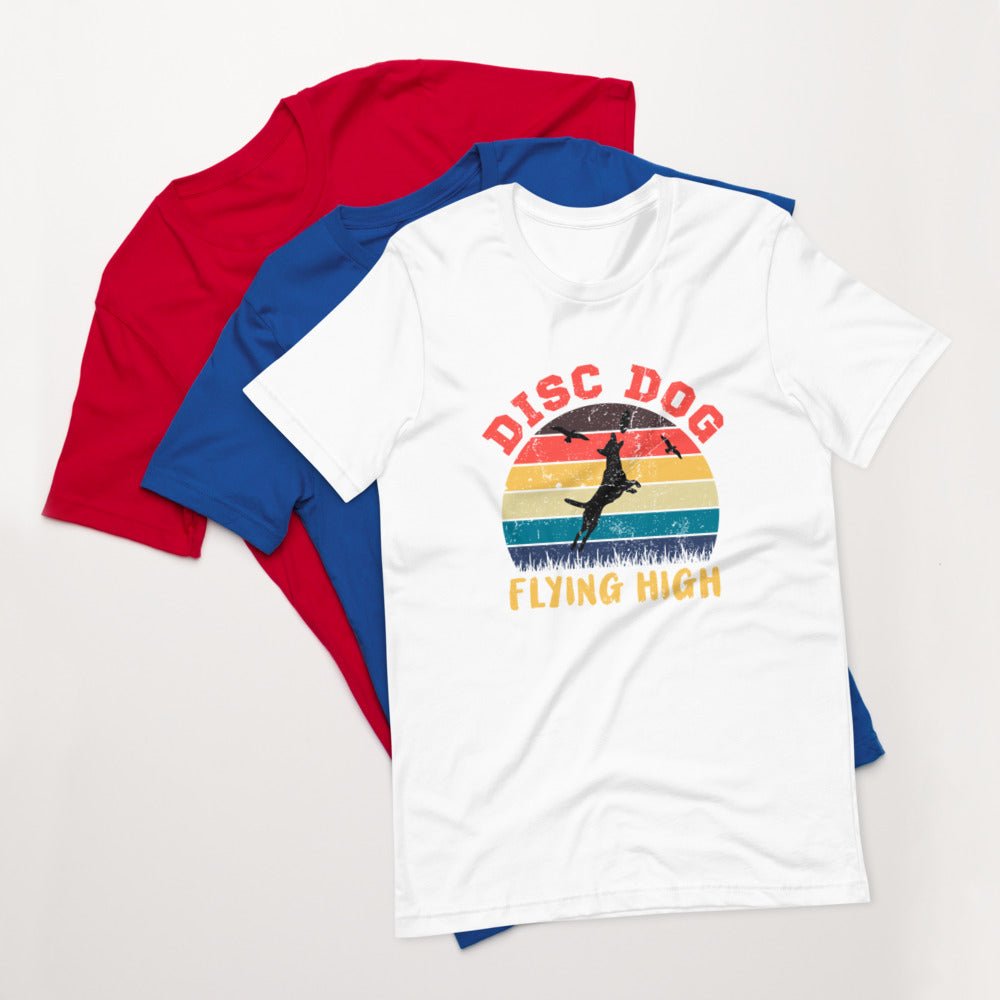 Disc Dog Graphic T-Shirt - DoggyLoveandMore