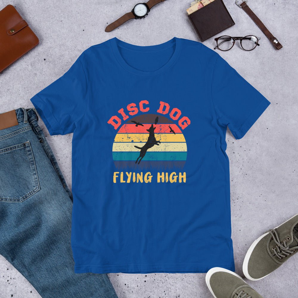 Disc Dog Graphic T-Shirt - DoggyLoveandMore