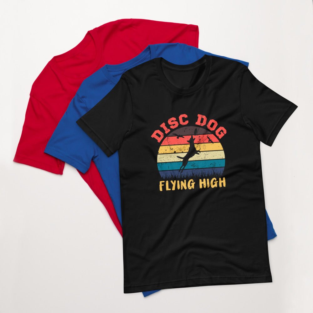 Disc Dog Graphic T-Shirt - DoggyLoveandMore