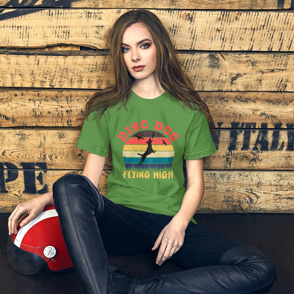Disc Dog Graphic T-Shirt - DoggyLoveandMore