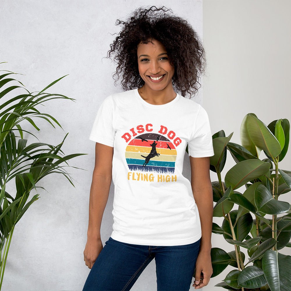 Disc Dog Graphic T-Shirt - DoggyLoveandMore